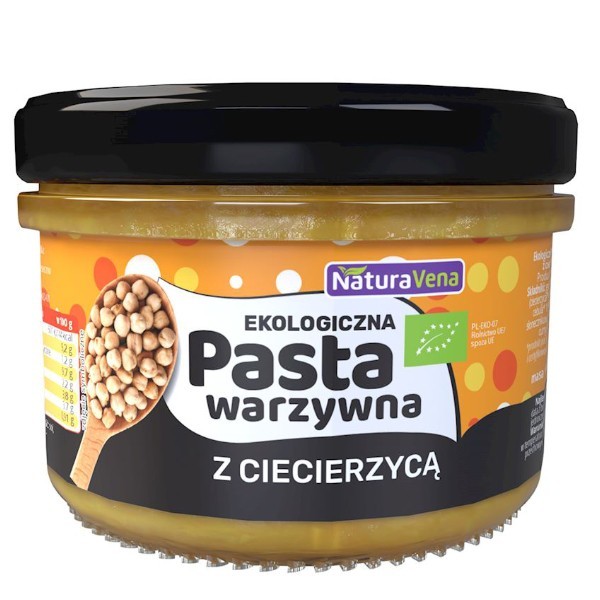 Pasta warzywna z ciecierzycy BIO 185g