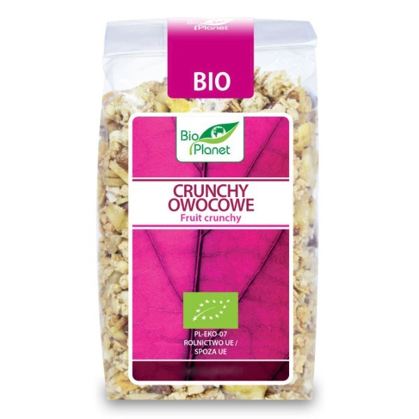 Crunchy owocowe BIO 250g