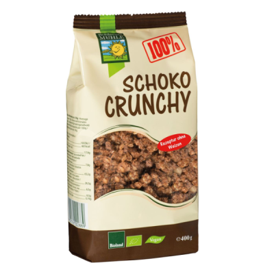 Crunchy czekoladowe BIO 400g