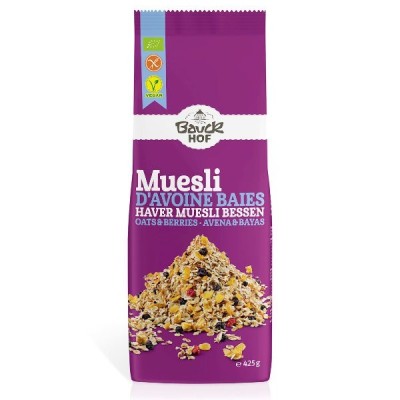 Musli z owocami leśnymi bezglutenowe BIO 425g