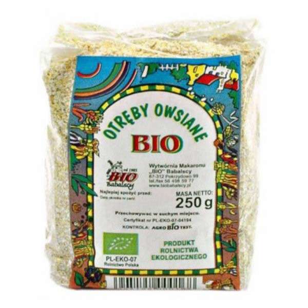 Otręby owsiane BIO 250g