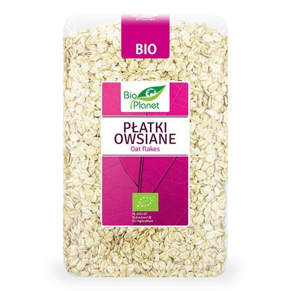 Płatki owsiane BIO 1kg