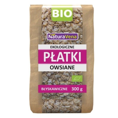 Płatki owsiane błyskawiczne BIO 300g