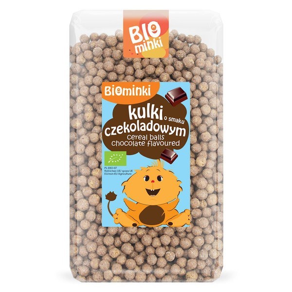 Kulki o smaku czekoladowym BIO 300g