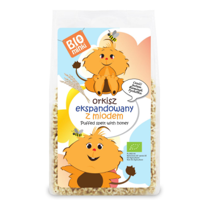 Orkisz ekspandowany z miodem BIO 210g
