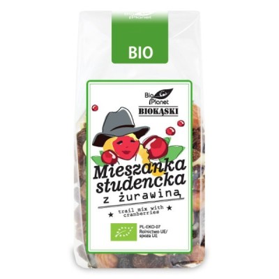 Mieszanka studencka z żurawiną BIO 150g