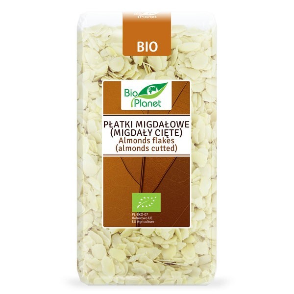 Płatki migdałowe (migdały cięte) BIO 300g