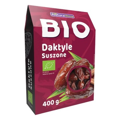 Daktyle bez pestek suszone BIO 400g