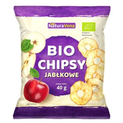 Chipsy jabłkowe BIO 40g