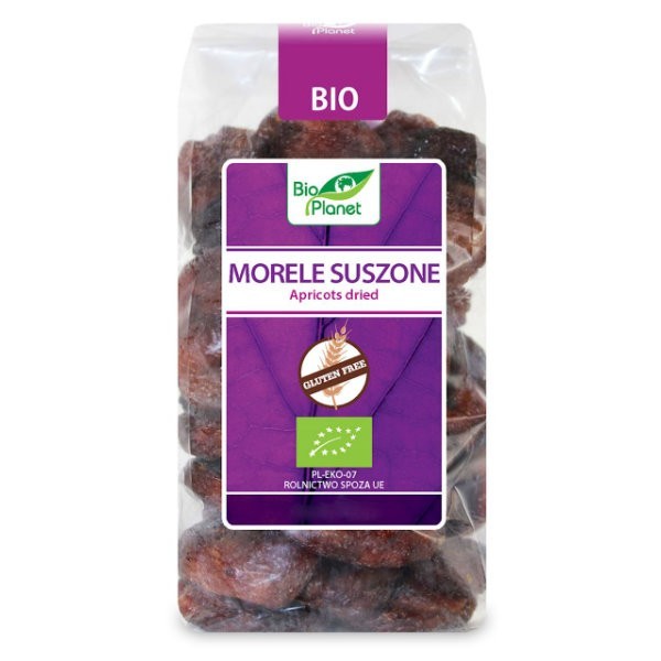 Bezglutenowe morele suszone Bio 400g