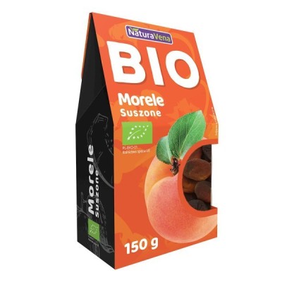 Morele słodkie suszone BIO 150g