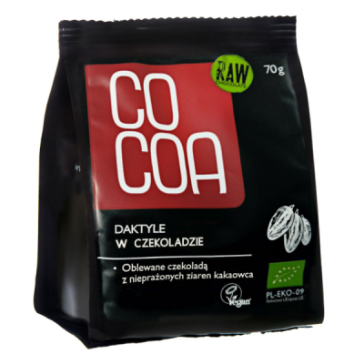 Daktyle w surowej czekoladzie BIO 70g