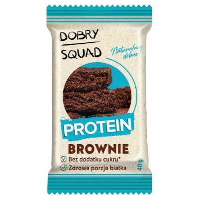 Ciastko proteinowe o smaku brownie bez dodatku cukru bezglutenowe 40g