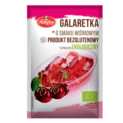 Bezglutenowa galaretka wiśniowa BIO 40g