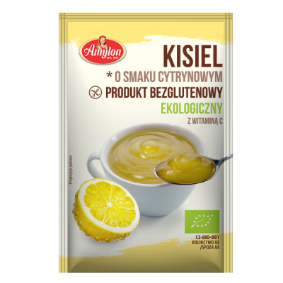 Bezglutenowy kisiel cytrynowy BIO 30g