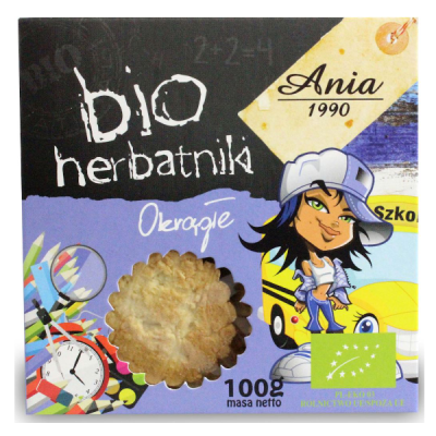 Herbatniki okrągłe BIO 100g