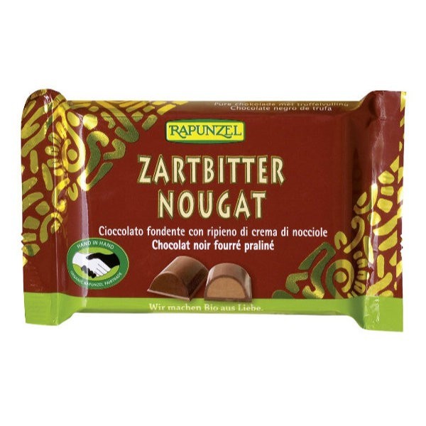 Czekolada gorzka nugatowa BIO 100g