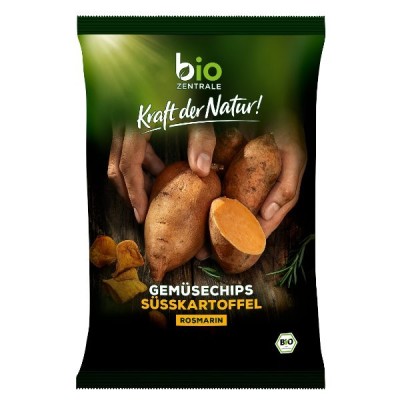 Chipsy z batatów z rozmarynem bezglutenowe BIO 75g