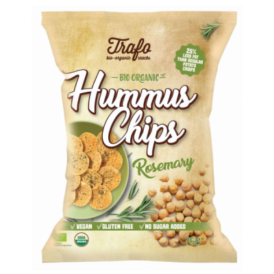 Chipsy z ciecierzycy z rozmarynem bezglutenowe BIO 75g