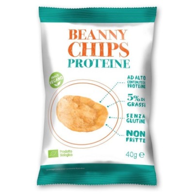 Bezglutenowe chrupki z soczewicy proteinowe BIO 40g