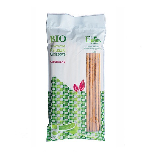 Paluszki orkiszowe pełnoziarniste BIO 150g