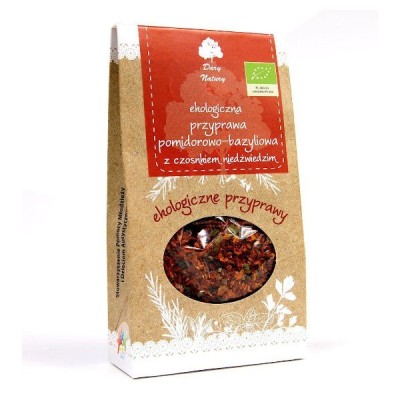 Przyprawa pomidorowo-bazyliowa z czosnkiem niedźwiedzim BIO 40g