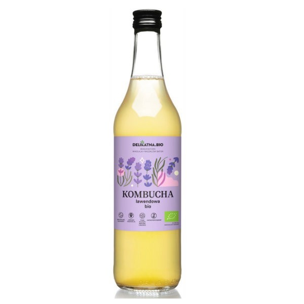 Kombucha lawendowa bezglutenowa BIO 500ml