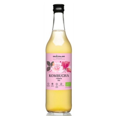 Kombucha różana bezglutenowa BIO 500ml