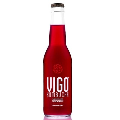 Kombucha jagoda acai bezglutenowa 330ml