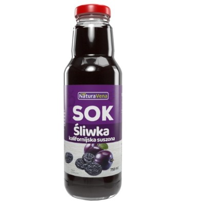 Sok z suszonych śliwek kalifornijskich 750ml