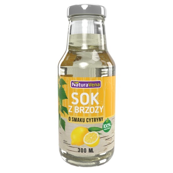 Sok z brzozy o smaku cytryny 330ml