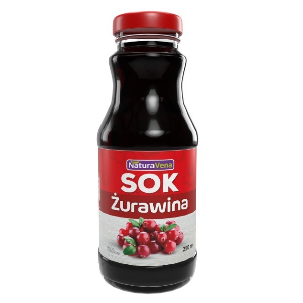 Sok z żurawiny 100% 250ml