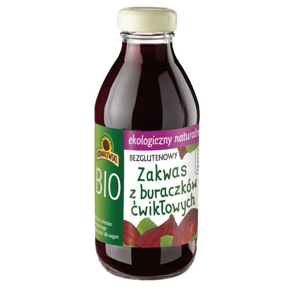 Zakwas z buraków ćwikłowych bezglutenowy BIO 320ml