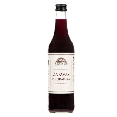 Zakwas z buraków niepasteryzowany 500ml