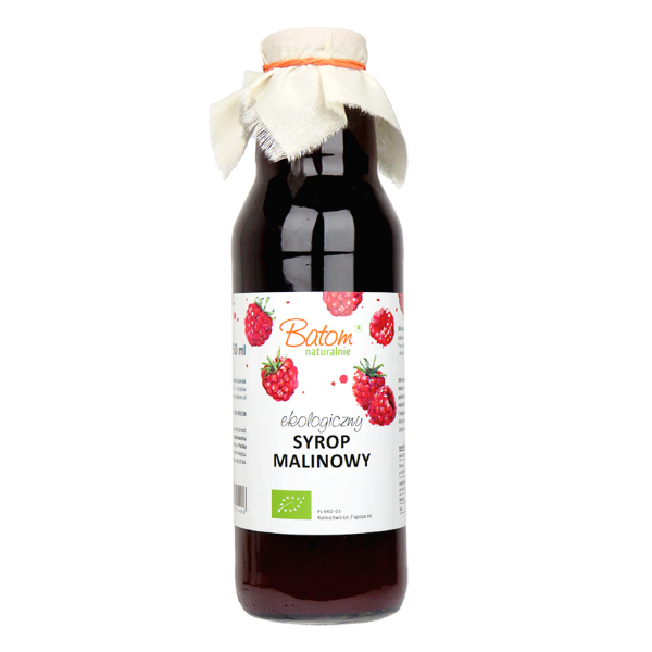 Syrop malinowy BIO 750ml