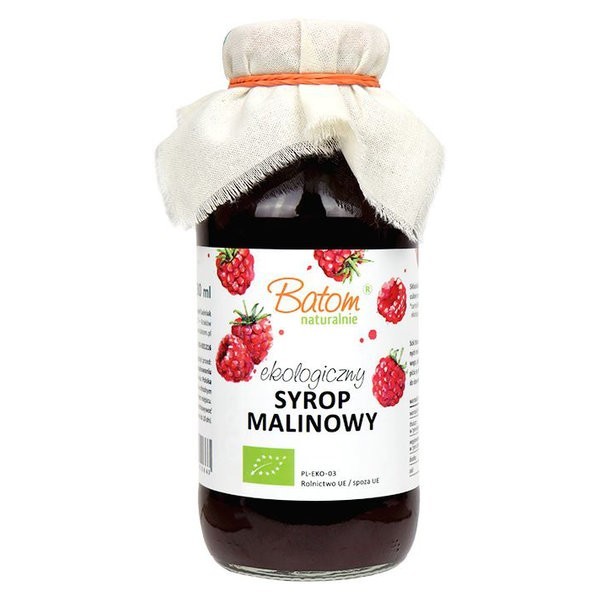 Syrop malinowy BIO 330ml