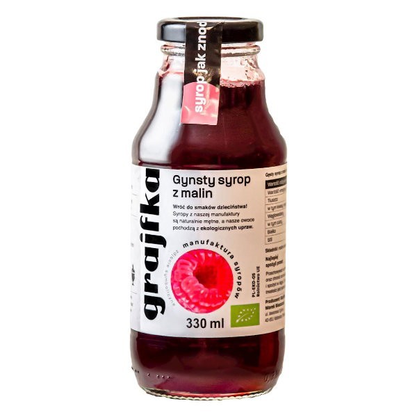 Syrop z malin BIO 330ml