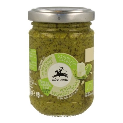 Pesto bazyliowe z tofu wegańskie BIO 130g