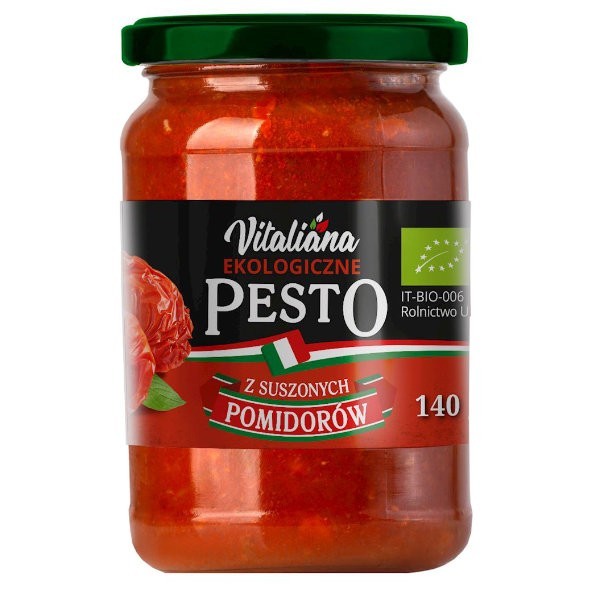 Pesto z suszonych pomidorów BIO 140g