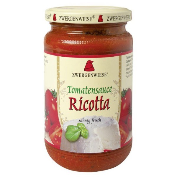 Sos pomidorowy z ricottą bezglutenowy BIO 350g