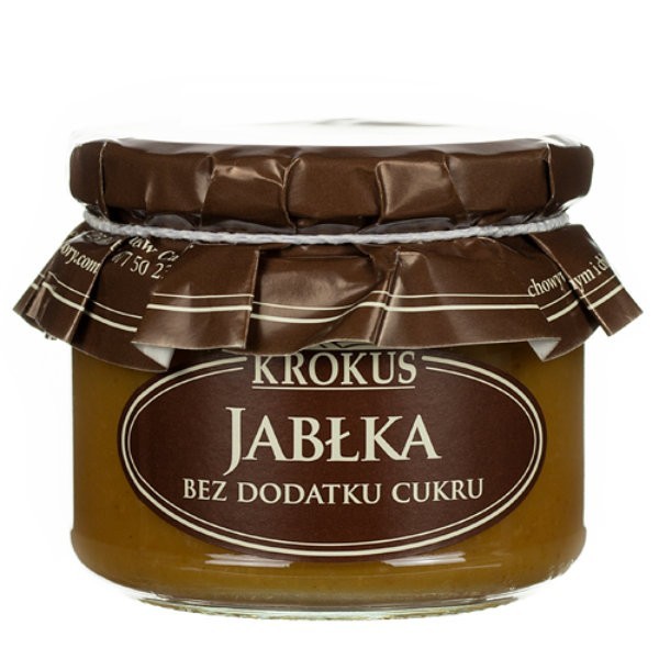 Jabłka bez dodatku cukru 310g