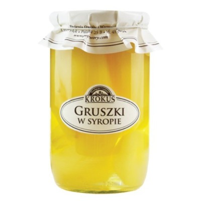 Gruszki w syropie 720g (360g)