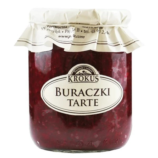 Buraczki tarte 500g