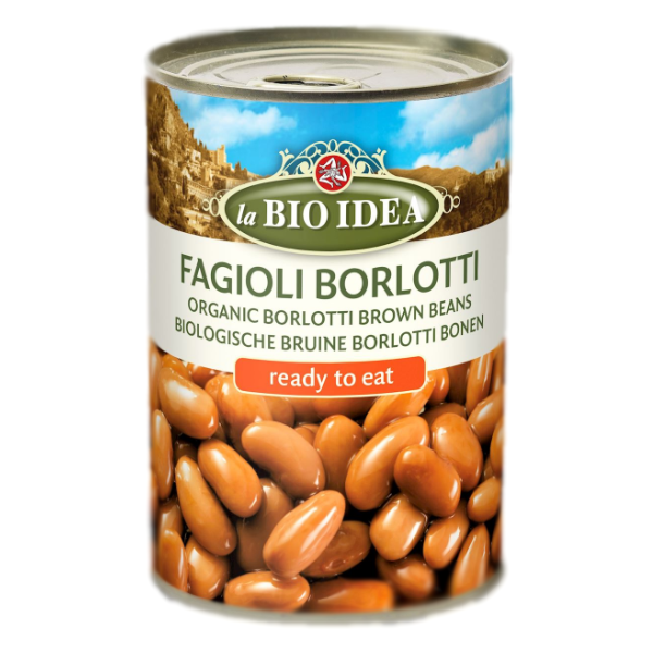 Fasolka borlotti (puszka) BIO 400g