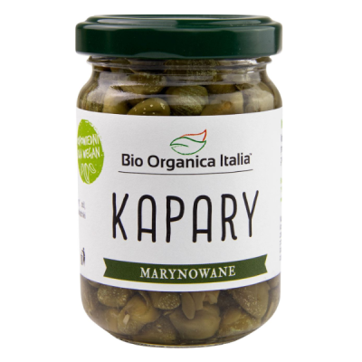 Kapary marynowane słoik BIO 140g