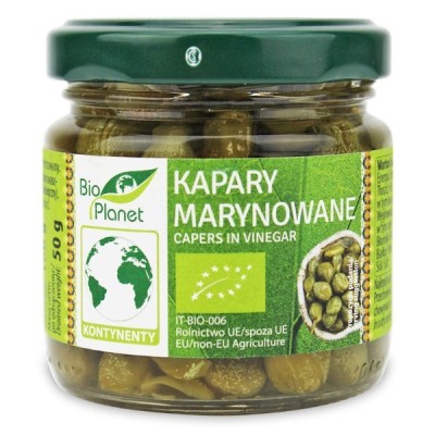 Kapary marynowane BIO 100g (50g)