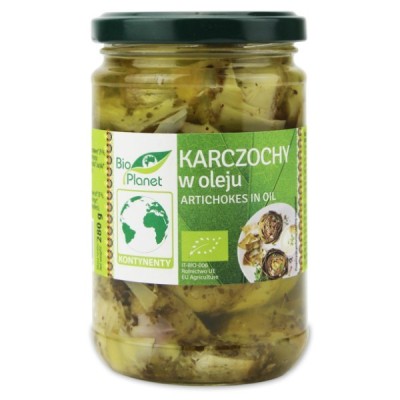 Karczochy w oleju BIO 280g