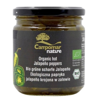 Papryka jalapeno zielona krojona w zalewie BIO 350g (130g)