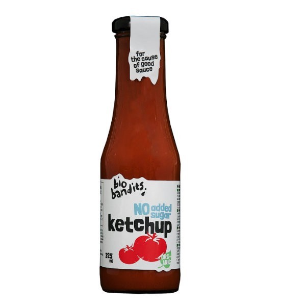 Ketchup bez dodatku cukrów BIO 325ml