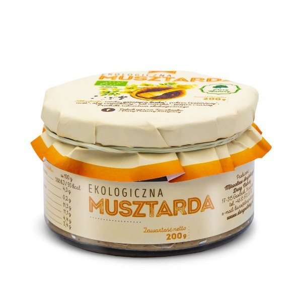 Musztarda BIO 200g